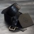 Мужской поясной ремень ручной работы из натуральной итальянской кожи ширина 3,8 см длина под заказ Черный