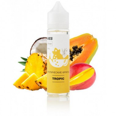Премиум жидкость для электронных сигарет WES Tropic 60 мл 3 мг
