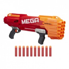 Бластер NERF Mega TwinShock Красный