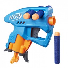 Бластер NERF Nano Fire Голубой
