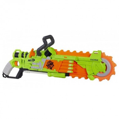 Бластер NERF Zombie Strike Brainsaw Зеленый