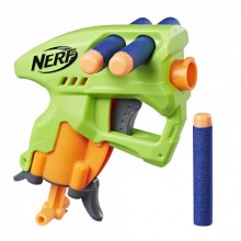 Бластер NERF Nano Fire Зеленый