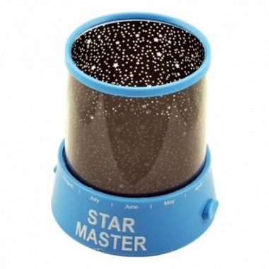 Проектор звездного неба Star Master с USB-кабелем и адаптером Blue