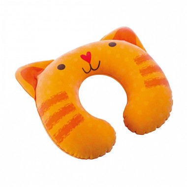 Подушка-подголовник Intex 68678-2 детская 28 х 30 х 8 см Оранжевая (int68678-2)