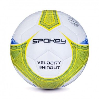 Футбольный мяч Spokey Velocity SHINOUT размер 5 White-Yellow (s0220)