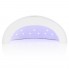 Гибридная УФ светодиодная лампа для сушки-наращивания ногтей SUNone 24/48W UV/LED Белая