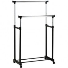 Вешалка стойка для одежды напольная двойная телескопическая Double-Pole Clothes-horse (55500996) Вешалка стойка для одежды напольная двойная телескопическая Double-Pole Clothes-horse (55500996)