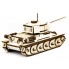 Механический деревянный 3D пазл SUNROZ Танк T-34 127 элементов (SUN1750)