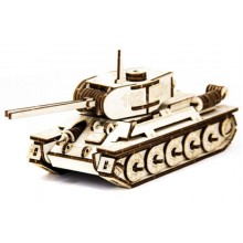 Механический деревянный 3D пазл SUNROZ Танк T-34 127 элементов (SUN1750) Механический деревянный 3D пазл SUNROZ Танк T-34 127 элементов (SUN1750)