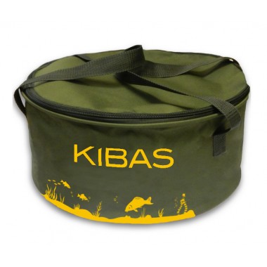 Ведро для прикормки KIBAS c крышкой Line (KS226)