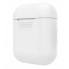Силиконовый защитный чехол для наушников Apple AirPods, i10, i12, i100, i200 Белый