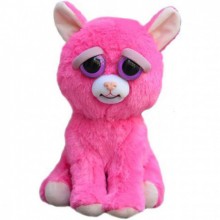 Интерактивная игрушка Feisty Pets Добрые Злые зверюшки Плюшевая Розовая Кошка 20 см (SUN0138)