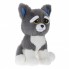 Интерактивная игрушка Feisty Pets Добрые Злые зверюшки Плюшевый Пес Сэмми 20 см Серый с белым (SUN0137)