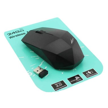 Мышь беспроводная Active A210 RF-6370 Черная (23340)