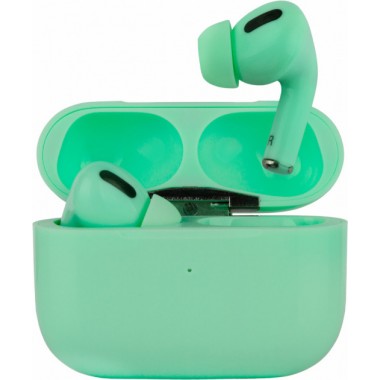Беспроводные наушники TWS Colorpods Bluetooth 5.0 с разъемом Lightning Зеленые