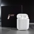 Беспроводные Bluetooth 5.0 стерео наушники i100 TWS с разъемом Lightning с беспроводной зарядкой кейса Белые