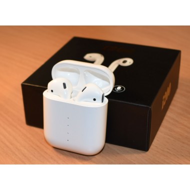 Беспроводные Bluetooth 5.0 стерео наушники i200 TWS USB-C с беспроводной зарядкой кейса Белые