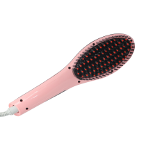 Расческа-выпрямитель Fast Hair Straightener HQT 906 Розовая (1172)