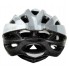 Шлем велосипедный с козырьком KLS Blaze Original размер M/L (58-61 см) матовый Белый с Серым