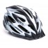 Шлем велосипедный с козырьком Onride Grip Original размер M (55-58 см) глянцевый Белый с черным
