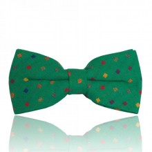 Галстук Бабочка Зеленый Gbk-0016