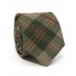 Галстук Шерстяной Зеленый В Клетку Gsh-1201