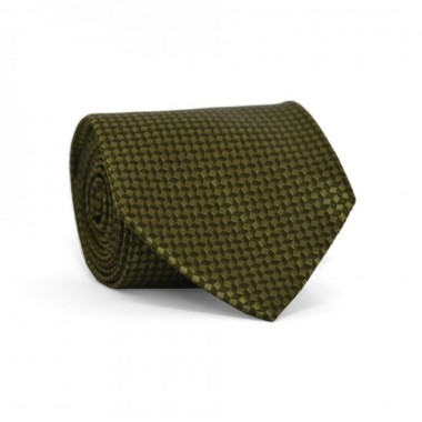 Галстук Мужской Оливковый Gin-2171