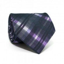 Галстук Сине-Фиолетовый В Клетку Gin-2288