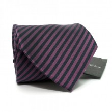 Галстук Мужской Сине-Фиолетовый В Полоску Gin-2524