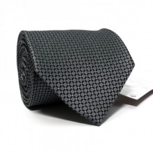 Галстук Мужской Серый В Ромбики Gin-2477