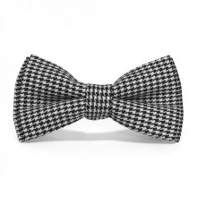 Галстук Бабочка SF Черно-Белая Ретро Ab-156