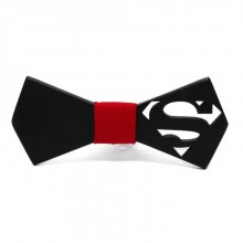 Деревянная Галстук-Бабочка SF Superman Gbdh-8377 Деревянная Галстук-Бабочка SF Superman Gbdh-8377