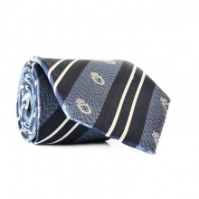 Галстук Мужской Синий Gin-2148