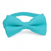 Галстук Бабочка SF Двухслойная Бирюзовая Ab-113