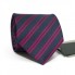 Галстук Синий В Малиновую Полоску Gin-2293