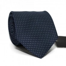 Галстук Синий С Голубыми Точками Gin-2263