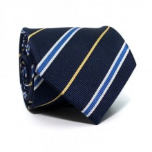 Синий Галстук В Полоски Gin-2480