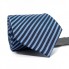 Галстук Мужской Синий В Голубые Полоски Gin-2457