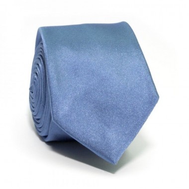 Галстук Узкий Голубой Gin-2327