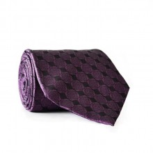 Галстук Мужской Фиолетовый Шелковый Gin-2012