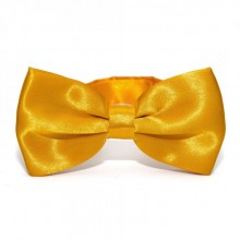 Галстук Бабочка SF Желтая Однотонная Bg-88-08