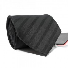 Галстук Мужской Черный В Полоску Gin-2448