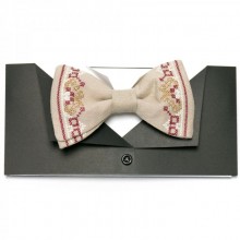 Вышитая Бабочка NR Бежевая №638 Lm-3044