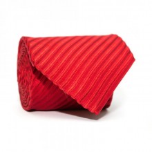 Галстук Мужской Красный В Полоски Gin-2339