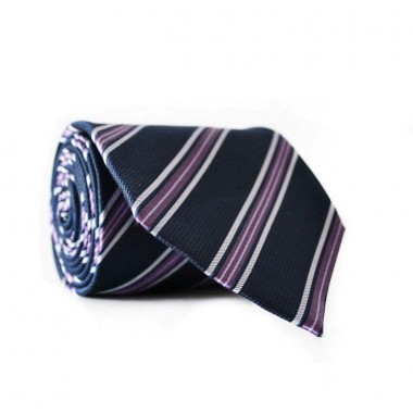 Галстук Мужской Синий Фиолетовый Gin-2126