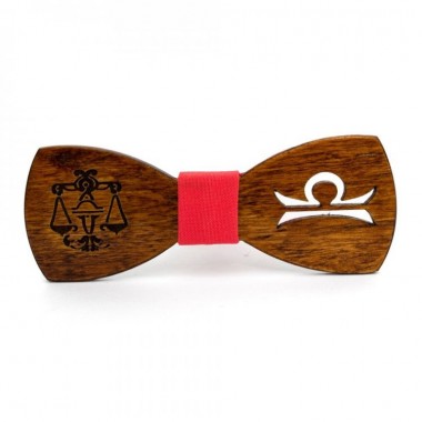 Деревянная Бабочка SF Со Знаком Зодиака Весы Gbdh-8326