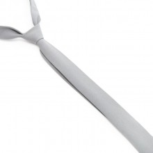 Узкий Галстук SF Светло-Серый Gdg-0026