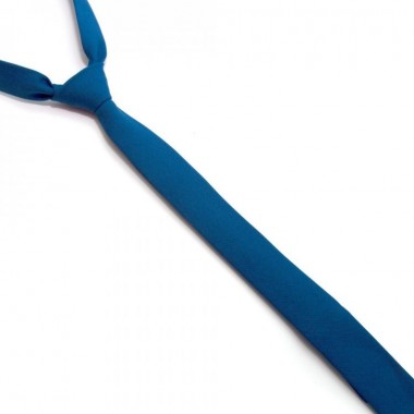 Узкий Матовый Галстук Синий-Електрик SF Gdg-0016
