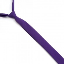 Узкий Матовый Фиолетовый Галстук SF Gdg-0001