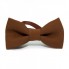 Галстук Бабочка SF Коричневая Однотонная Gof-1516